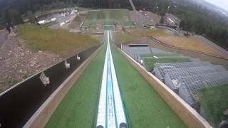 skijump in midtstuen k40 (gopro)