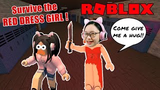 Survive The Red Dress Girl Roblox - No one wants to HUG ME... Sad
