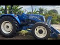 ត្រាក់ទ័រ new holland tt 4.75 ឆ្នាំ 2017 ម៉ាស៊ីនកម្លាំងខ្លាំង ប៉ុង2 កង់ធំមុខក្រោយ តម្លៃ ×9500$