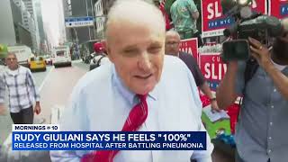 Rudy Giuliani gives update on health
