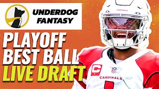 Underdog Best Ball Fantasy Draft Advice & 2022 Gauntlet Draft Picks | NFL Playoffs Fantasy Football