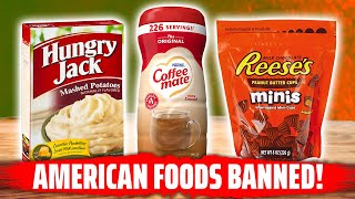 American Foods wich are Banned in other countries, PART 2!