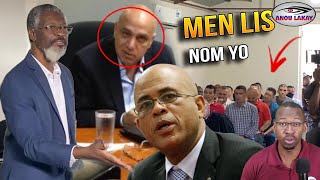 Felix Badio Fenk Pale  Bay Lis Nom Ki Asasine Jovenel nan Tribunal la