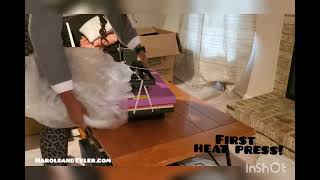 Unboxing Heat Press Machine from Amazon