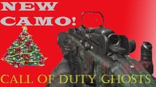 Call of Duty: Ghosts - "CHRISTMAS CAMO"  New DLC CAMOS!!