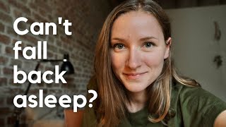 Waking up at night, not able to fall back asleep | Night awakenings during insomnia