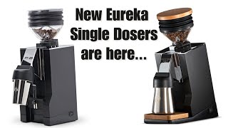 NEW Eureka Single Dose Grinders Introduction! Zero 65 AP and Single Dose Pro