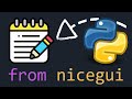 Build a Simple Notes App from Scratch – Python NiceGUI Web App Tutorial