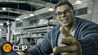 Smart Hulk Diner Scene | Avengers Endgame (2019)Movie clip HD[HINDI]