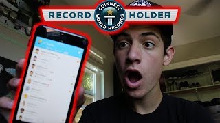 Longest Snapchat Streak WORLD RECORD! 2018 | Ben Lemus