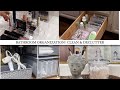 BATHROOM ORGANIZATION | CLEAN & DECLUTTER