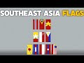 How to Make Southeast Asia Flags Banner Design in Minecraft | Steve Craft