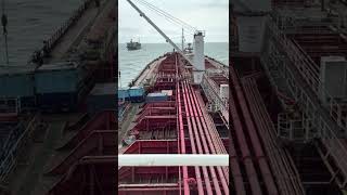 SHUTTLE TANKER MT INTERIM and FPSO PRINCESS AWENI TANDEM MOORING OPERATION