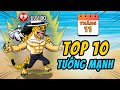 Top 10 Tướng Mạnh Nhất Huyền Thoại Hải Tặc Tháng 11