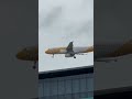 Scoot landing in drizzling #airport #airlines #airplane #landing #youtube #ytshorts #instagram