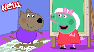 Peppa Pig Tales 🐷 Peppa Turns Green For Arts And Crafts Day! 🐷 BRAND NEW Peppa Pig Episodes