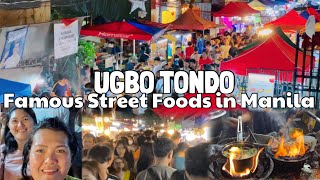 UGBO TONDO 🇵🇭Famous Night Street Foods in Manila || Food Trip in Phils