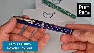 NEW Nahvalur Cichlid Orchid \u0026 Betta Mint Schuylkill Fountain Pens