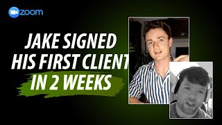 How Jake Signed His First SMMA Client in 2 Weeks (6 Figure Accelerator Student Interview)