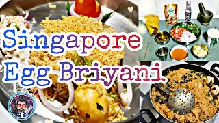 Egg Briyani#Special from Singapore #Restarunt style briyani#Chef.Selvakumar#Briyani