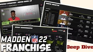 Madden 22 Franchise Mode Deep Dive Reaction! Coach Upgrading and Scouting Improvements!