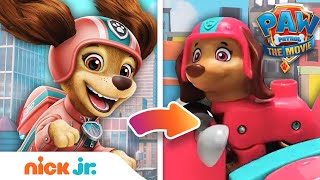 Guess the Rescue #2 w/ PAW Patrol Movie Pup Toys! | Nick Jr.
