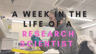 A WEEK IN THE LIFE OF A RESEARCHER IN ENVIRONMENTAL CHEMISTRY! | My PhD and Me