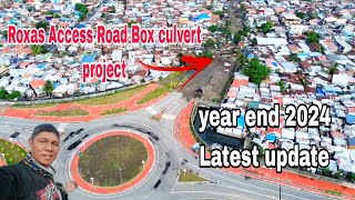 Roxas Access Road Box culvert project of coastal road Davao year end update 2024