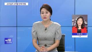 소비심리 4개월 만에 반등…수출호조·생활물가 개선 영향