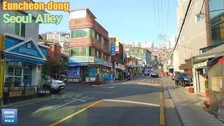 【4K】 Walk Seoul Korea - 서울 은천동 골목 걷기 | Euncheon-dong Alleys [관악구2 | Gwanak-gu2] 6(2)-9