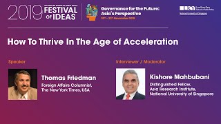 [Festival of Ideas 2019] How to Thrive in the Age of Acceleration