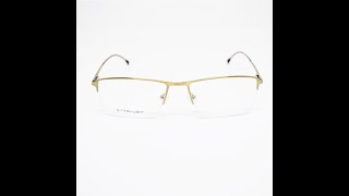 EYEGLASSES GOLDEN FRAME GLASSES PREMIUM QUALITY TRENDY UNISEX MEN WOMEN EYE WEAR TiTanium Frame