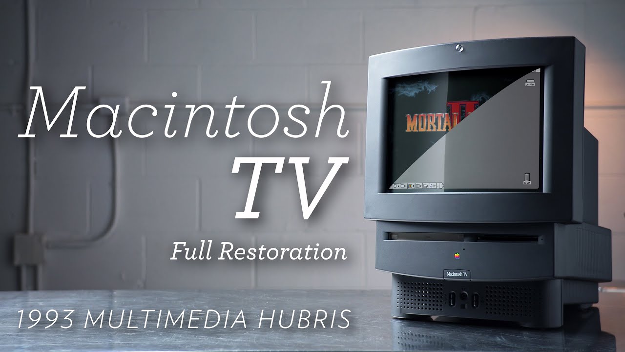 Tv Computer Yes The Macintosh Tv Restoration Iiidiy Youtube Tv Computer Yes The Macintosh Tv Restoration Iiidiy Youtube
