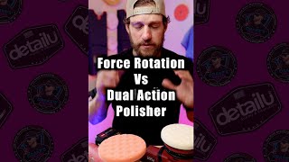 Force Rotation Vs Dual Action Polisher  Boat Detailing  #shorts