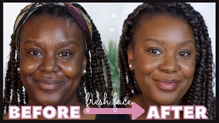 FRESH FACE 'NO MAKE UP' MAKEUP LOOK | Belle Mbwese