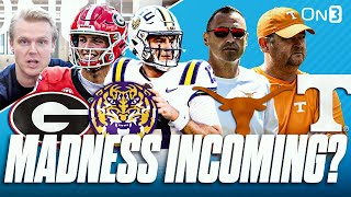 College Football Playoff CHAOS In The SEC? | Georgia, Texas, Tennessee, LSU, Ole Miss? Who Gets In?