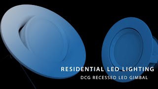 NICOR Product Introduction - DCG Recessed LED Gimbal