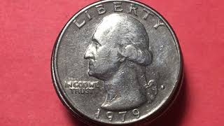 1979 Quarter - No Mint Mark vs D Mint Mark