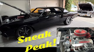 67 496 / 650hp Chevelle ProTouring Build Update \u0026 Getting Ready to Take You for Ride! Sneak Peak!