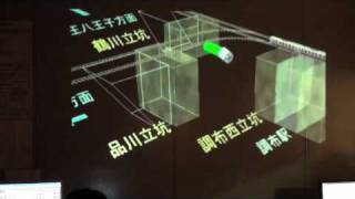 京王線調布駅付近連続立体交差事業見学会②