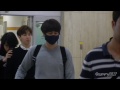 fancam 141007 gimpo airport_kyuhyun henry heechul