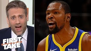 Max Kellerman doubts if Kevin Durant will ever be the same after Achilles injury | First Take