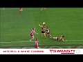 Mitchell and White combine for a goal R23 2013