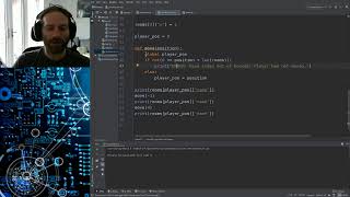 Learning Live Stream - programming a text adventure in Python