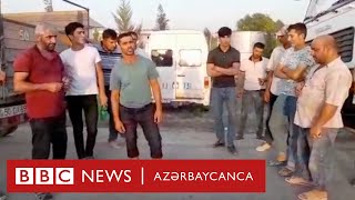 Sabirabadda sakinlər su probleminə etiraz olaraq magistral yolu bağlamağa cəhd ediblər