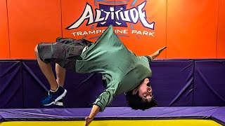 That was INSANE at Altitude Trampoline Park