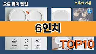 가장 많이 팔린 6인치 추천 Top10!