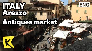 【K】Italy Travel-Arezzo[이탈리아 여행-아레초]중세 유물이 사고 팔리는 골동품 시장/Antiques/market/Toscana