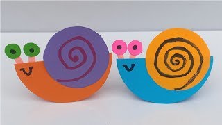 How to Make a Funny Diy Snail by Hand with Paper Crafts