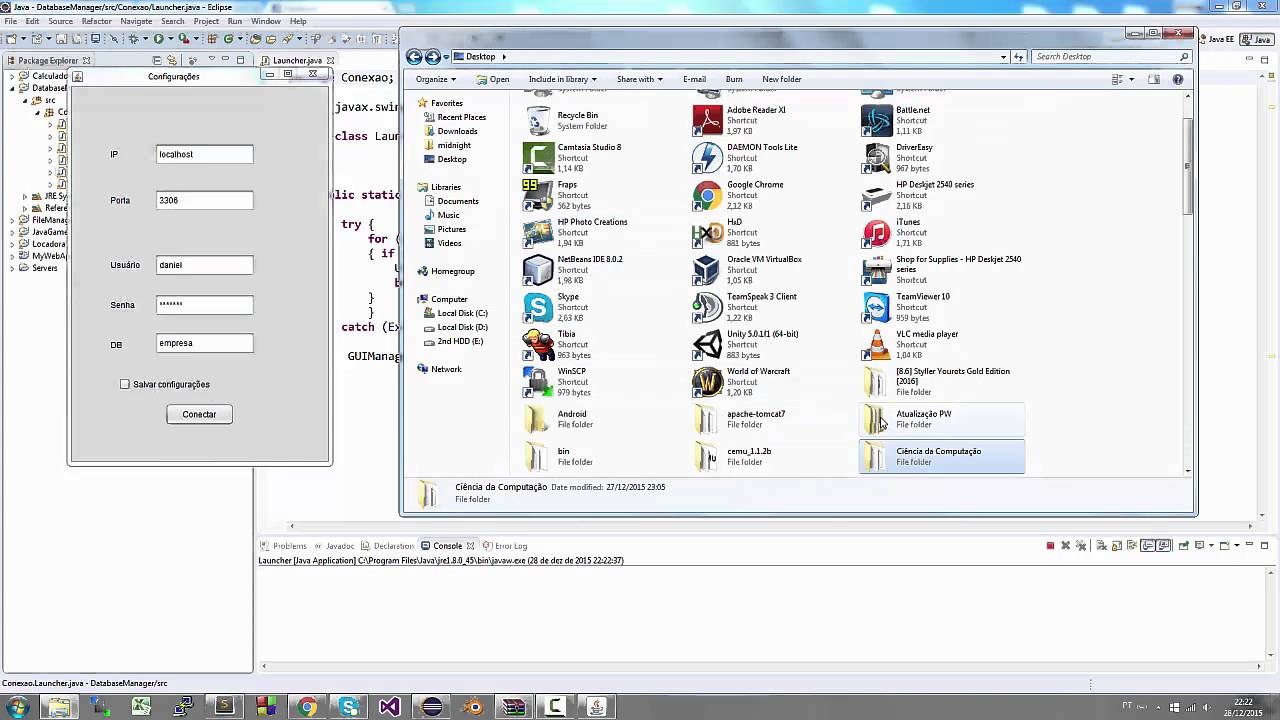 Java Dbmanager Youtube
